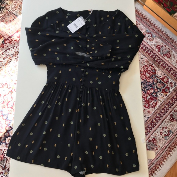 Free People Love Grows Romper Black color - Picture 8 of 8